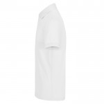 Polo clásico unisex de algodón en manga corta 180 g/m2 B&C color blanco
