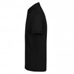 Polo clásico unisex de algodón en manga corta 180 g/m2 B&C color negro