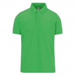 Polo clásico unisex de algodón en manga corta 180 g/m2 B&C color verde manzana