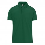 Polo clásico unisex de algodón en manga corta 180 g/m2 B&C color verde botella