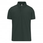 Polo clásico unisex de algodón en manga corta 180 g/m2 B&C color verde bosque