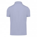 Polo clásico unisex de algodón en manga corta 180 g/m2 B&C color lavanda vista detalle 2