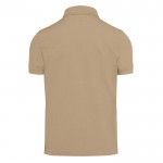 Polo clásico unisex de algodón en manga corta 180 g/m2 B&C color dorado vista detalle 2