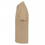 Polo clásico unisex de algodón en manga corta 180 g/m2 B&C color dorado