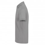 Polo clásico unisex de algodón en manga corta 180 g/m2 B&C color gris jaspeado