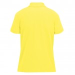 Polo clásico de algodón para mujer de manga corta 180 g/m2 B&C color amarillo vista detalle 2