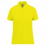 Polo clásico de algodón para mujer de manga corta 180 g/m2 B&C