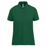 Polo clásico de algodón para mujer de manga corta 180 g/m2 B&C