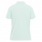 Polo clásico de algodón para mujer de manga corta 180 g/m2 B&C color azul claro vista detalle 2