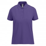 Polo clásico de algodón para mujer de manga corta 180 g/m2 B&C