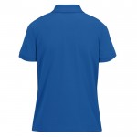 Polo clásico de algodón para mujer de manga corta 180 g/m2 B&C color azul real vista detalle 2