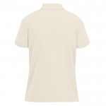 Polo clásico de algodón para mujer de manga corta 180 g/m2 B&C color blanco roto vista detalle 2