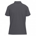 Polo clásico de algodón para mujer de manga corta 180 g/m2 B&C color gris oscuro vista detalle 2