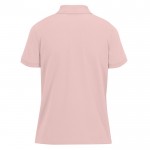 Polo clásico de algodón para mujer de manga corta 180 g/m2 B&C color rosa pastel vista detalle 2