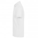 Polo básico unisex de algodón de manga corta 210 g/m2 B&C color blanco