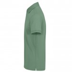 Polo básico unisex de algodón de manga corta 210 g/m2 B&C color verde oliva