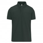 Polo básico unisex de algodón de manga corta 210 g/m2 B&C color verde bosque
