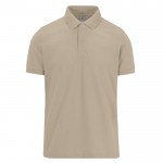 Polo básico unisex de algodón de manga corta 210 g/m2 B&C color arena