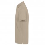 Polo básico unisex de algodón de manga corta 210 g/m2 B&C color arena