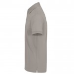 Polo básico unisex de algodón de manga corta 210 g/m2 B&C color gris