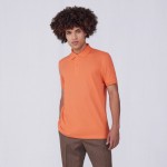 Polo básico unisex de algodón de manga corta 210 g/m2 B&C vista 4