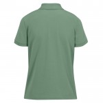 Polo básico de algodón para mujer de manga corta 210 g/m2 B&C color verde oliva vista detalle 2