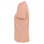 Polo básico de algodón para mujer de manga corta 210 g/m2 B&C color nude