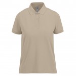 Polo básico de algodón para mujer de manga corta 210 g/m2 B&C