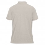 Polo básico de algodón para mujer de manga corta 210 g/m2 B&C vista detalle 2