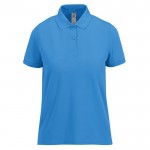 Polo básico de algodón para mujer de manga corta 210 g/m2 B&C
