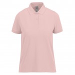 Polo básico de algodón para mujer de manga corta 210 g/m2 B&C