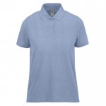 Polo básico de algodón para mujer de manga corta 210 g/m2 B&C
