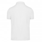 Polo de poliéster y algodón de colores manga corta 180 g/m2 B&C color blanco vista detalle 2