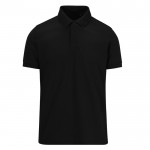 Polo de poliéster y algodón de colores manga corta 180 g/m2 B&C color negro vista 11