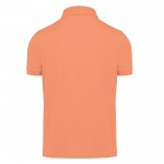 Polo de poliéster y algodón de colores manga corta 180 g/m2 B&C color naranja vista detalle 2