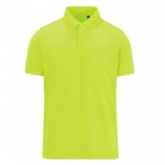 Polo de poliéster y algodón de colores manga corta 180 g/m2 B&C color verde lima
