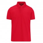 Polo de poliéster y algodón de colores manga corta 180 g/m2 B&C color rojo