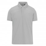 Polo de poliéster y algodón de colores manga corta 180 g/m2 B&C color gris