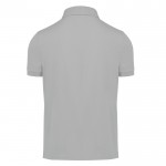 Polo de poliéster y algodón de colores manga corta 180 g/m2 B&C color gris vista detalle 2