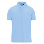 Polo de poliéster y algodón de colores manga corta 180 g/m2 B&C color azul pastel
