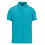 Polo de poliéster y algodón de colores manga corta 180 g/m2 B&C color turquesa