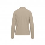 Polo clásico de algodón pique para mujer manga larga 180 g/m2 B&C vista detalle 2