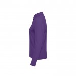 Polo clásico de algodón pique para mujer manga larga 180 g/m2 B&C