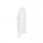 Polo clásico de algodón pique para mujer manga larga 180 g/m2 B&C