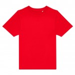 Camiseta de algodón infantil con corte tubular adaptable 150 g/m2 B&C color rojo