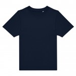 Camiseta de algodón infantil con corte tubular adaptable 150 g/m2 B&C color azul marino