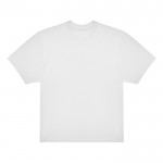 Camiseta oversized de algodón sostenible con tejido grueso 220 g/m2 B&C color blanco