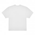 Camiseta oversized de algodón sostenible con tejido grueso 220 g/m2 B&C color blanco vista detalle 2