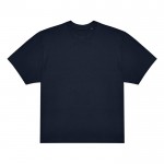 Camiseta oversized de algodón sostenible con tejido grueso 220 g/m2 B&C color azul marino