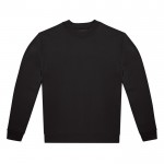 Sudadera unisex de materiales eco con corte casual 280 g/m2 B&C color negro vista 11